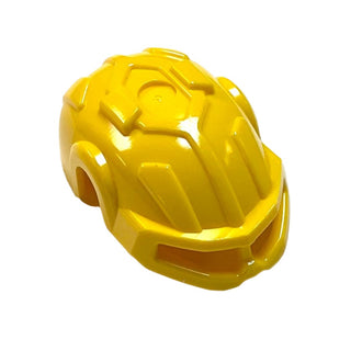 Hero Factory Helmet, Part# 92208 Part LEGO® Yellow