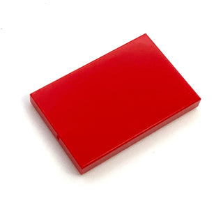 Tile 2x3, Part# 26603 Part LEGO® Red