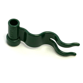 Flag 4x1 Wave Right, Part# 4495b Part LEGO® Dark Green