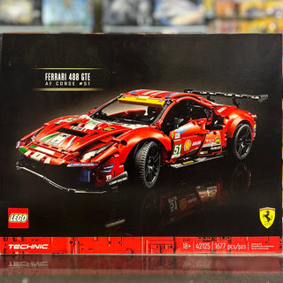 Ferrari 488 GTE AF CORSE #51, 42125 Building Kit LEGO®