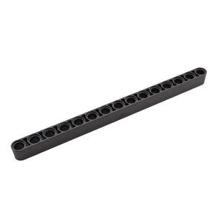 Technic, Liftarm Thick 1 x 15, Part# 32278 Part LEGO® Pearl Dark Gray