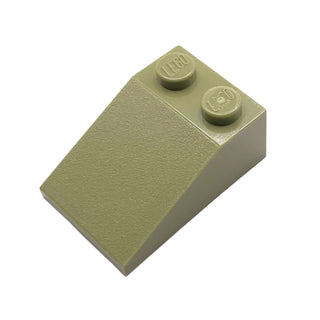 Slope 33 3x2, Part# 3298 Part LEGO® Olive Green 1 Part