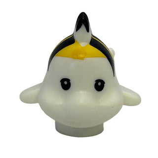 Fish, Black Stripes (Flounder/Fabius), 15679pb02 LEGO® Animals LEGO®