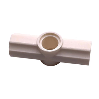 Technic, Axle and Pin Connector Angled #2 (180 Degrees), Part# 32034 Part LEGO® White