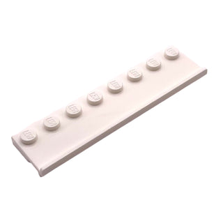 Plate, Modified 2x8 with Door Rail, Part# 30586 Part LEGO® White