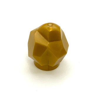 Rock, Part# 35646 Part LEGO® Pearl Gold  