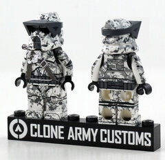 ARF Adv Camo White Trooper- CAC Custom minifigure Clone Army Customs