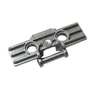 Technic Link, Tread Wide with 2 Pin Holes, Part# 57518 Part LEGO® Metallic Silver 1 Part