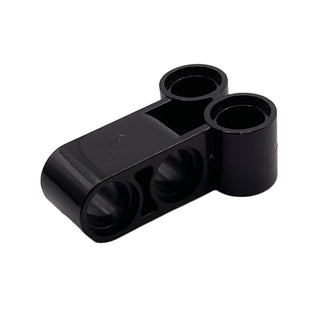 Technic, Pin Connector Perpendicular Double 3L, Part# 32557 Part LEGO® Black