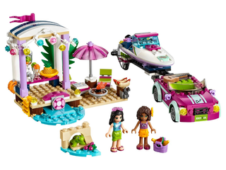 Andrea's Speedboat Transporter, 41316-1 Building Kit LEGO®
