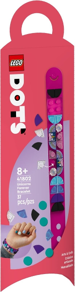 DOTS - Unicorns Forever Bracelet, 41802 Building Kit LEGO®