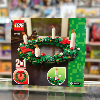 Christmas Wreath 2-in-1, 40426 Building Kit LEGO®