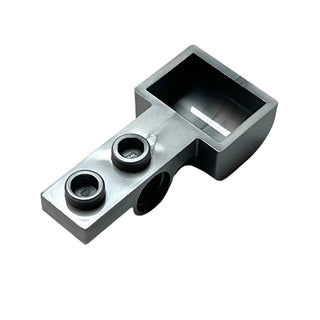 Plate Modified 1x2 with Pin Hole and Bucket (Catapult), Part# 88289 Part LEGO® Flat Silver