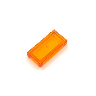 Tile 1x2, Part# 3069 Part LEGO® Trans-Orange  