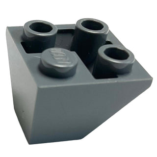 Slope, Inverted 45 2 x 2 Double Convex, Part# 3676 Part LEGO® Dark Bluish Gray