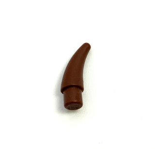 Barb/Claw/Horn/Tooth - Small, Part# 53451 Part LEGO® Reddish Brown  