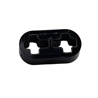 Technic, Liftarm Thin 1x2 (Axle Holes), Part# 41677 Part LEGO® Black