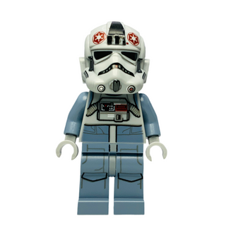 AT-AT Driver - Dark Red Imperial Logo, Grimacing, sw0581 Minifigure LEGO® Like New