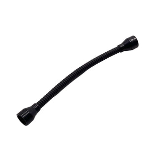 Hose, Flexible 8.5L with (Same Color) Tabless Ends Fixed, Part# 73590c03a Part LEGO® Black Very Good