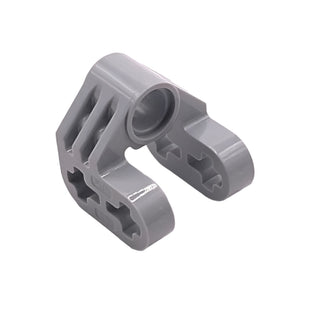 Technic, Axle and Pin Connector Perpendicular Split, Part# 92907 Part LEGO® Light Bluish Gray