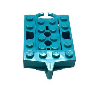 Roller Coaster Car with Wheels, Part# 26021/24869 Part LEGO® Medium Azure