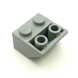 Slope, Inverted 45 2x2 with Flat Bottom Pin, Part# 3660 Part LEGO® Light Gray