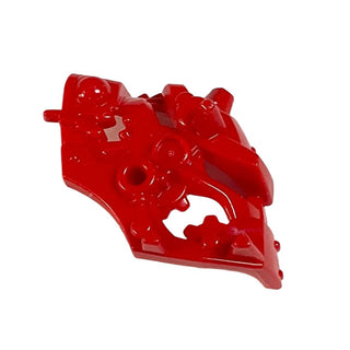 Hero Factory Mask, Half (Splitface), Part# 98580 Part LEGO® Red