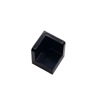 Panel 1 x 1 x 1 Corner, Part# 6231 Part LEGO® Black