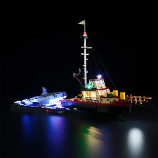 Lightailing Light Kit For LEGO, Ideas, Jaws, 21350 Light up kit Lightailing