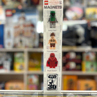 Magnet Set, Minifigures SW (3) Special Edition 1 - Boba Fett, Leia, Royal Guard blister pack, 4508133 Building Kit LEGO®