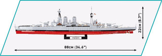 COBI HMS Hood Battlecruiser: Set 4830 Cobi Kit Cobi Toys