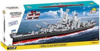 COBI EXECUTIVE EDITION Iowa-Class Battleship: Set #4836 Cobi Kit Cobi Toys