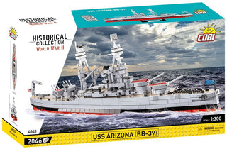 COBI Battleship USS Arizona (BB-39): Set #4843 Cobi Kit Cobi Toys