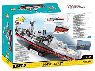 COBI HMS Belfast: Set #4844 Cobi Kit Cobi Toys