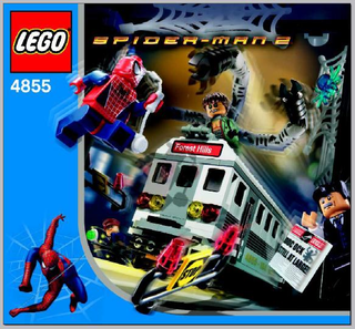 4855-Spider-Man's Train Rescue - INSTRUCTIONS ONLY Instructions LEGO®