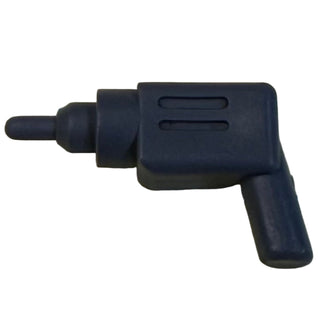Minifigure, Utensil Tool Power Drill Part# 6246c Part LEGO® Dark Bluish Gray