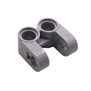 Technic, Axle and Pin Connector Perpendicular Double Split, Part# 41678 Part LEGO® Light Bluish Gray