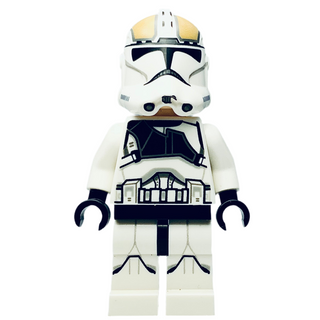Clone Trooper Gunner, sw0837 Minifigure LEGO® Like New