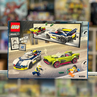 Police Car and Muscle Car Chase - 60415 Building Kit LEGO®