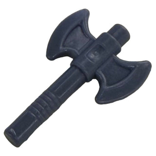 Minifigure, Weapon Axe, Double Headed Part#94158f Part LEGO® Dark Bluish Gray