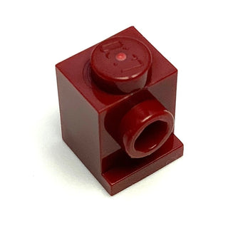Brick, Modified 1x1 with Headlight, Part# 4070 Part LEGO® Dark Red