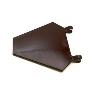 Flag 5x6 Hexagonal, Part# x1435 Part LEGO® Dark Brown