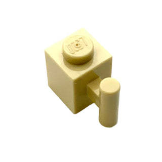 Brick, Modified 1x1 with Bar Handle, Part# 2921 Part LEGO® Tan