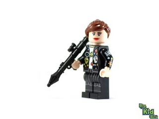 ACED TIME TRAVELER Custom Printed LEGO Minifigure Custom minifigure BigKidBrix