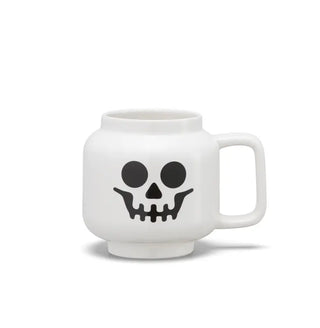 Large Skeleton Ceramic Mug – White Gear LEGO®