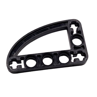 Technic, Liftarm, Modified L-Shape Quarter Ellipse Thin 3x5, Part# 32250 Part LEGO® Black