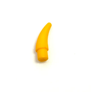 Barb/Claw/Horn/Tooth - Small, Part# 53451 Part LEGO® Bright Light Orange  