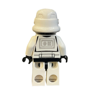 Imperial Stormtrooper Misprint- Black Head, Solid Mouth Helmet, sw0036b Minifigure LEGO®