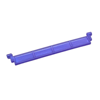 Garage Roller Door Section without Handle, Part# 4218 Part LEGO® Satin Trans-Purple