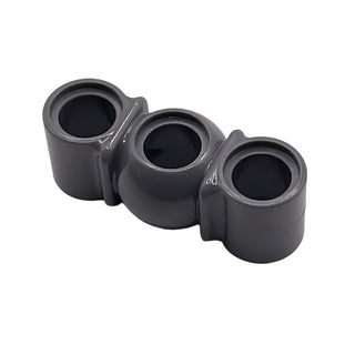 Technic, Liftarm, Modified Ball Joint Middle 1 x 3, Part# 98577 Part LEGO® Dark Bluish Gray